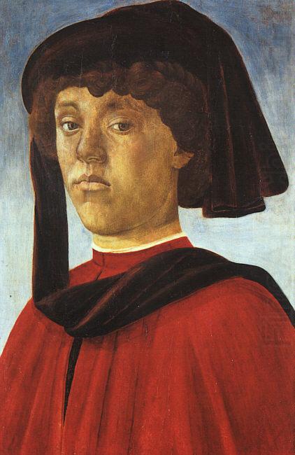 BOTTICELLI, Sandro Portrait of a Young Man fddg china oil painting image